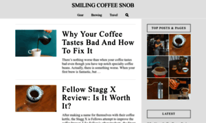 Smilingcoffeesnob.com thumbnail