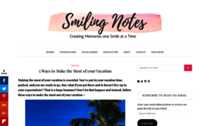 Smilingnotes.com thumbnail