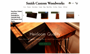 Smithcustomwoodworks.com thumbnail