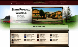 Smithfuneralchapels.com thumbnail