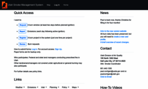 Smokemgt.utah.gov thumbnail