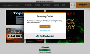 Smokingoutlet.net thumbnail