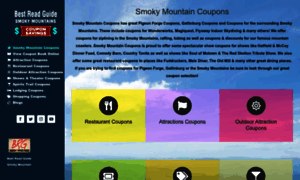 Smokymountainscoupons.com thumbnail