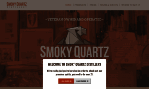 Smokyquartzdistillery.com thumbnail