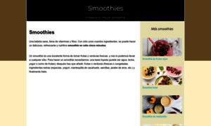 Smoothies.com.es thumbnail