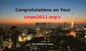 Smpe2011.org thumbnail