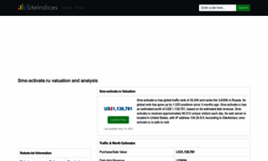 Sms-activate.ru.siteindices.com thumbnail