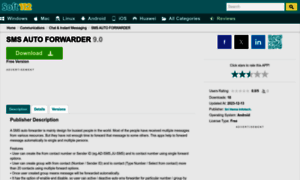 Sms-auto-forwarder.soft112.com thumbnail