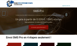 Sms-professionnel.fr thumbnail