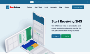 Smsactivate.net thumbnail