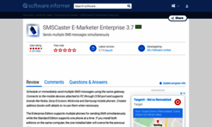 Smscaster-e-marketer-enterprise.software.informer.com thumbnail