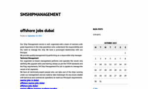 Smshipmanagement.wordpress.com thumbnail