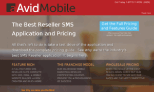 Smsreseller.avidmobile.com thumbnail