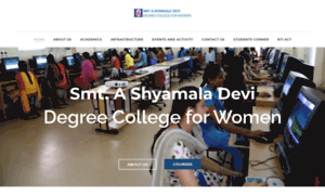 Smtashyamaladevidegreecollege.com thumbnail