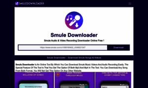 Smuledownloader.online thumbnail