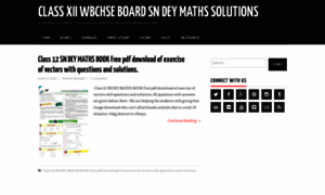 Sn-dey-maths-class-xii-solutions.blogspot.com thumbnail