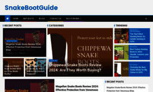 Snakebootguide.com thumbnail