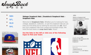 Snapback-hats.com thumbnail