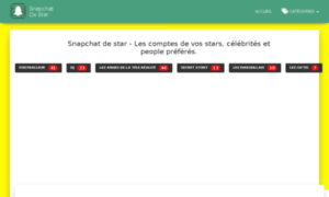 Snapchatdestar.fr thumbnail