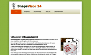 Snapsvisor24.se thumbnail