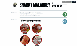 Snarkymalarkey.com thumbnail