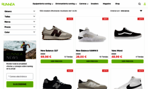 Sneakers.runnea.com thumbnail