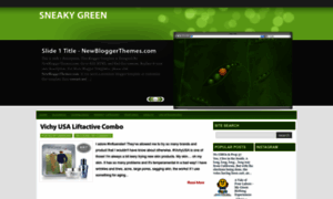 Sneakygreen.blogspot.com thumbnail