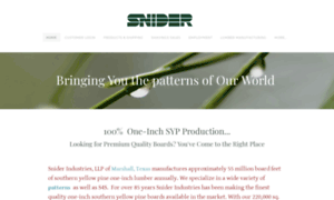 Sniderindustries.com thumbnail