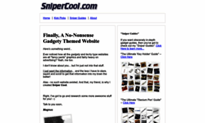 Snipercool.com thumbnail