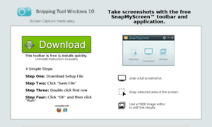 Snippingtoolwindows10.com thumbnail