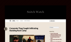 Snitchwatch.wordpress.com thumbnail