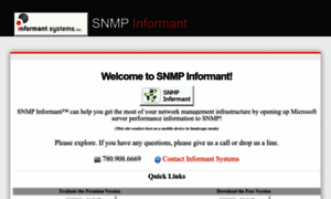 Snmp-informant.com thumbnail