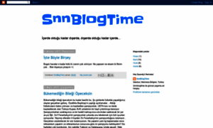 Snnblogtime.blogspot.com.tr thumbnail