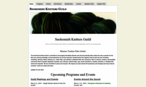 Snohomishknittersguild.org thumbnail