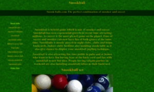 Snook-balls.com thumbnail