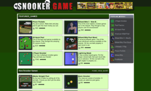 Snooker-game.org thumbnail