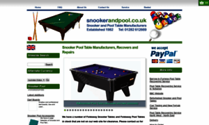 Snookerandpool.co.uk thumbnail