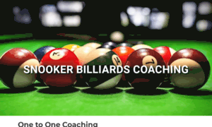 Snookerbilliardscoaching.co.uk thumbnail