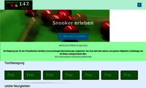 Snookerclub147.de thumbnail