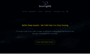 Snoringhq.com thumbnail