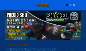 Snorkeladventurecr.com thumbnail