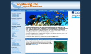 Snorkeling.info thumbnail