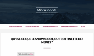 Snow-scoot.fr thumbnail