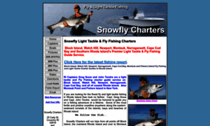 Snowflycharters.com thumbnail