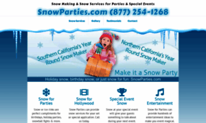 Snowparties.com thumbnail