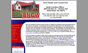 Snowrealtyandconstruction.com thumbnail