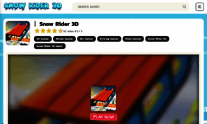 Snowrider3dgame.com thumbnail