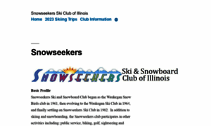 Snowseekers.org thumbnail