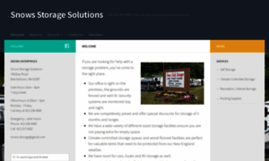 Snowsstorage.com thumbnail