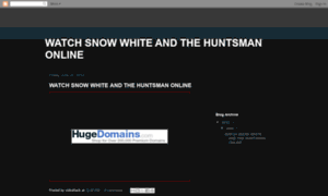 Snowwhiteandthehuntsmanfullmovie.blogspot.ie thumbnail